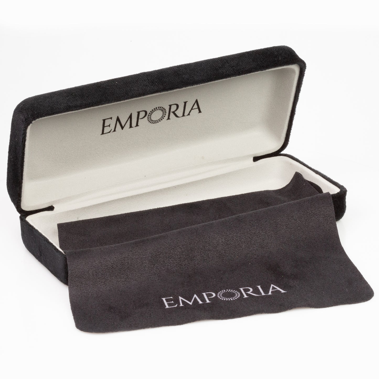 Emporia Italy - Gafas de sol piloto "JEFE", gafas de sol polarizadas con filtro UV con estuche y paño de limpieza, lentes gris oscuro, montura plateada