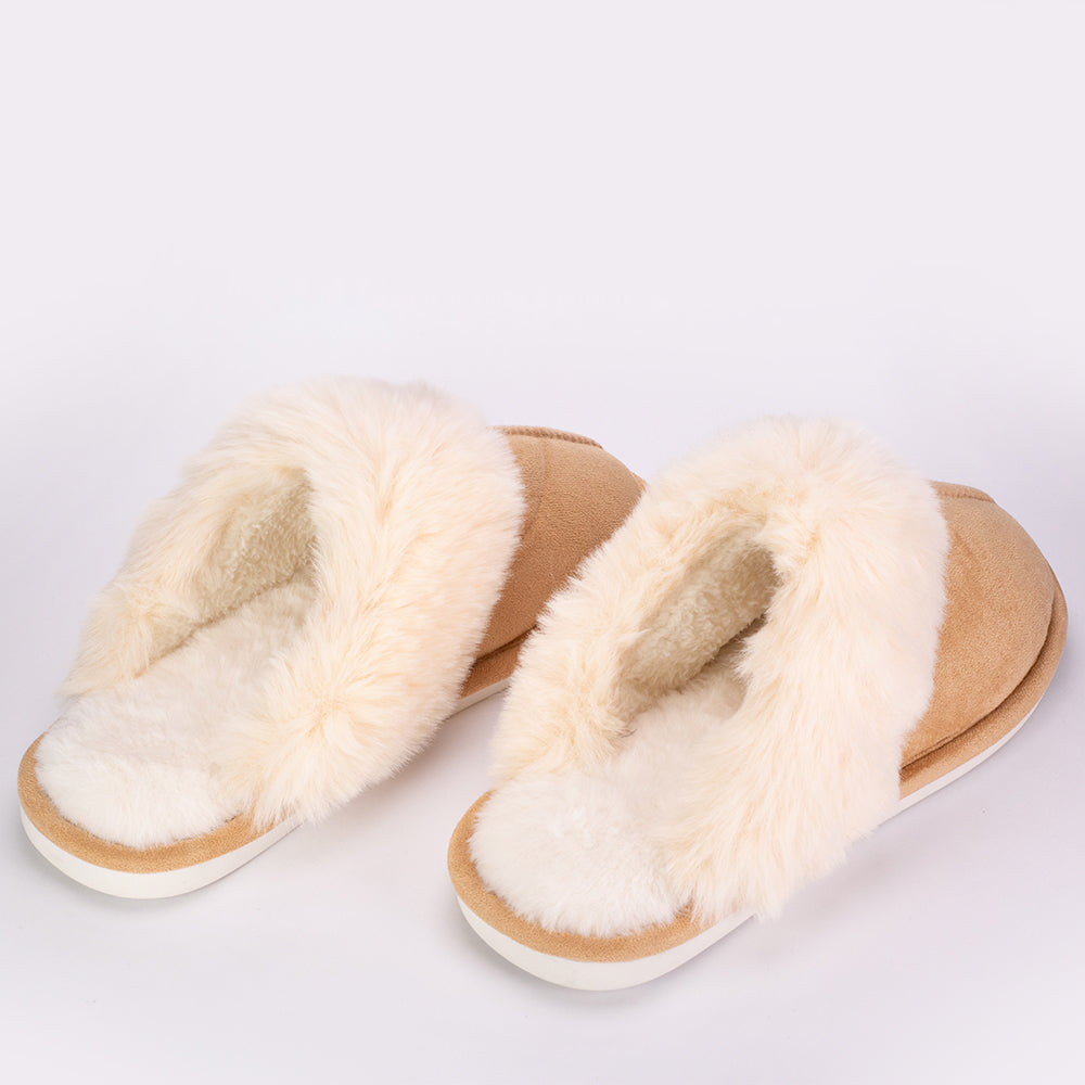 Zapatillas de estar por casa de invierno de suave franela transpirable, unisex