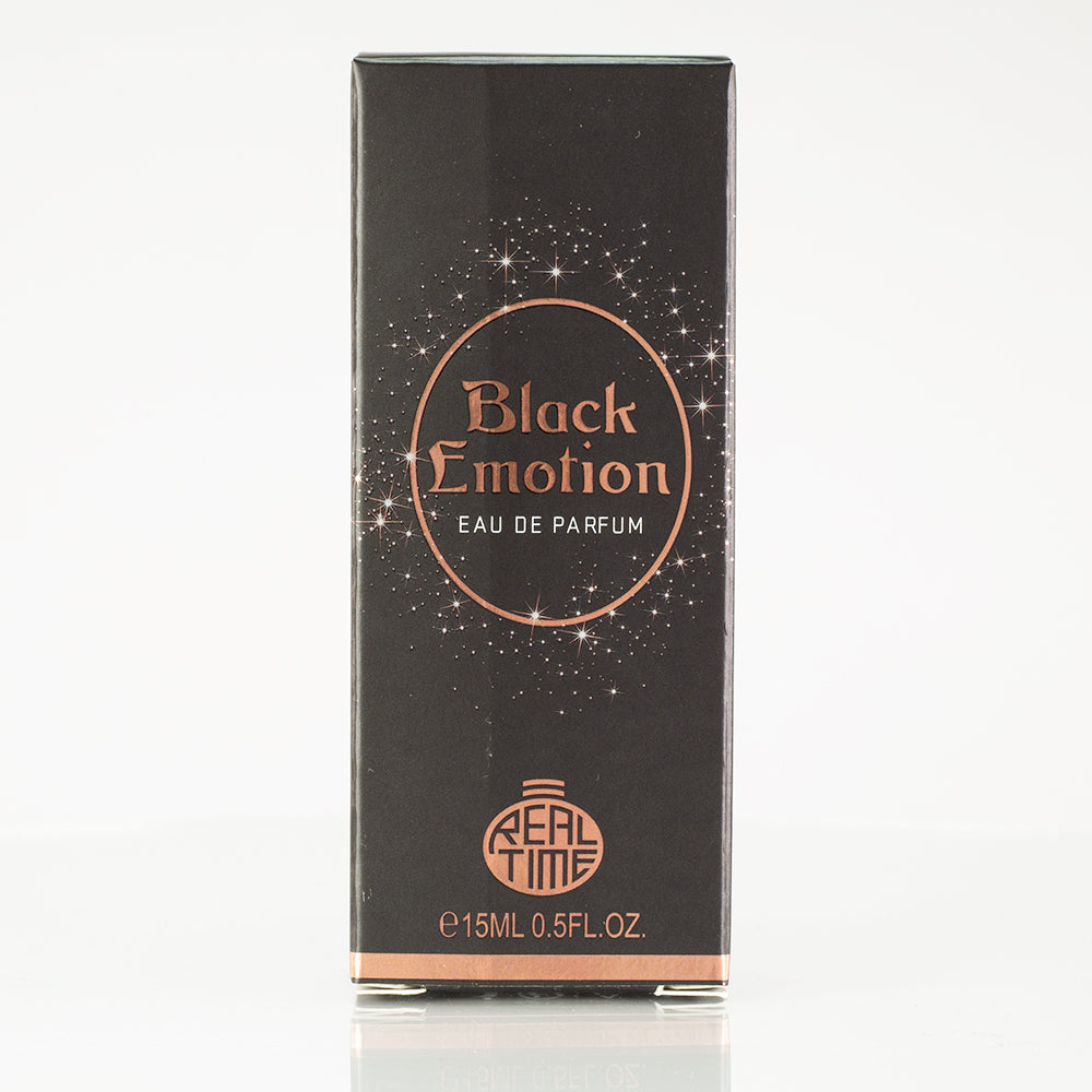 15 ml Eau de Perfume "BLACK EMOTION" Oriental - Fragancia de Vainilla para Mujer