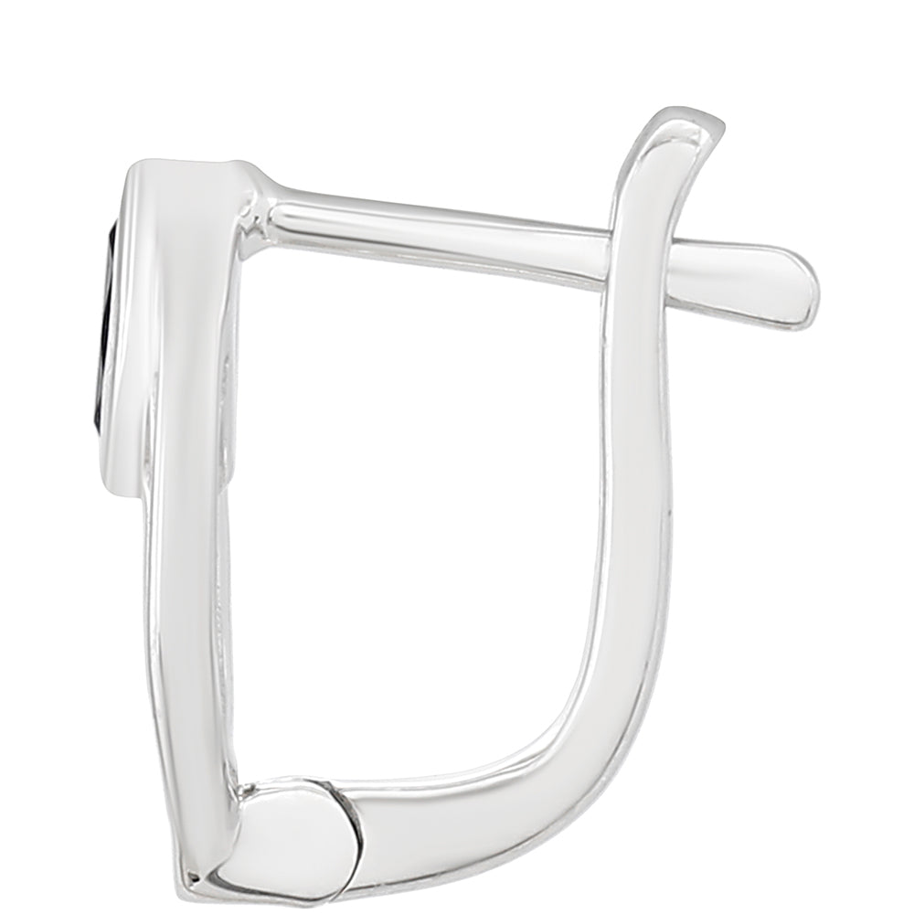 Pendientes de Plata con Zafiro de Tailandia