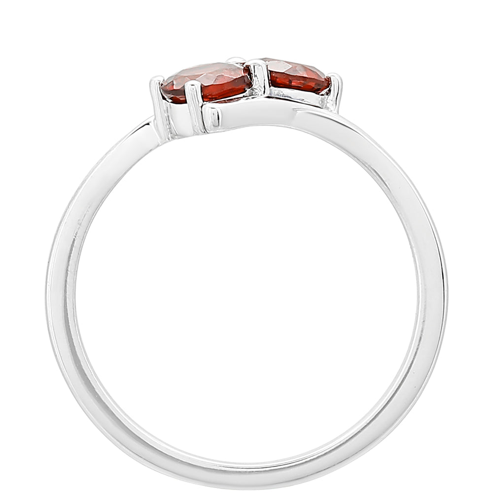 Anillo de Plata con Granate