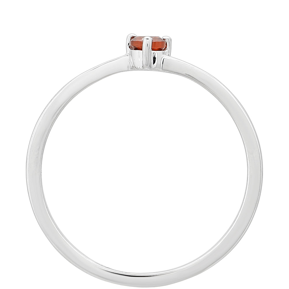 Anillo de Plata con Granate