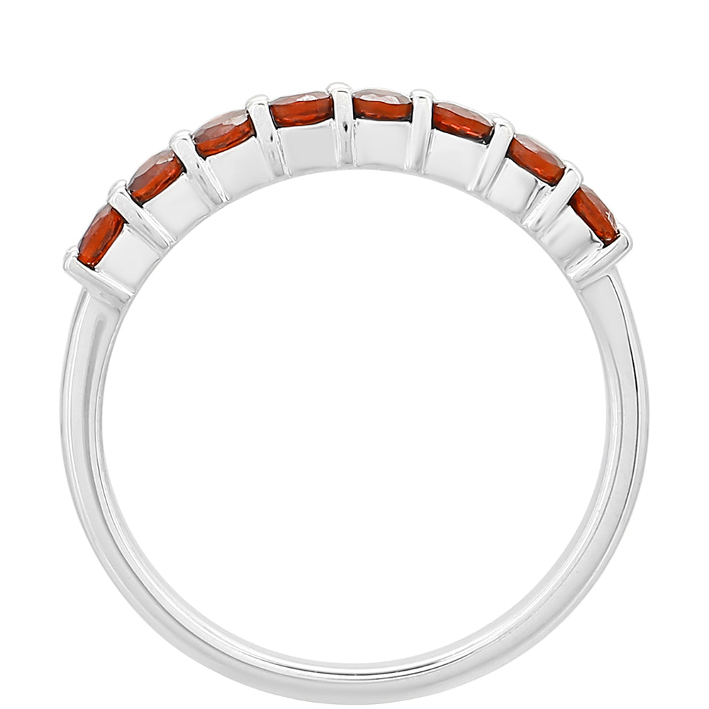 Anillo de Plata con Granate