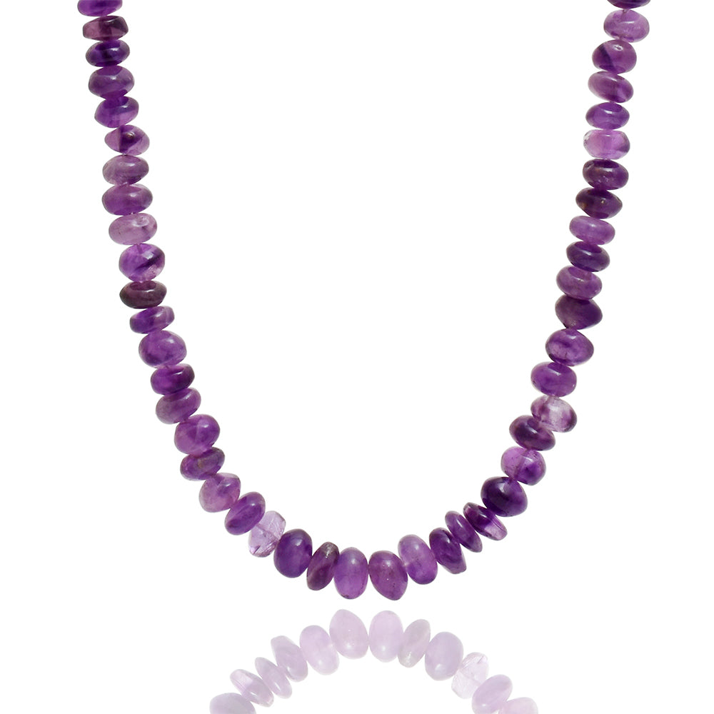 Pulsera de Plata con Amatista de Brasil