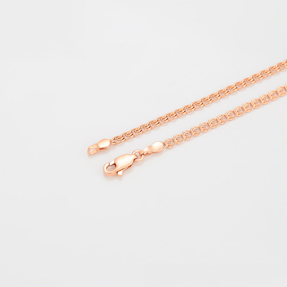 Collar de Aleación Bañado en Oro