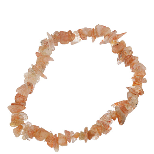 Pulsera Pepita con Piedra Solar Naranja de Oregon