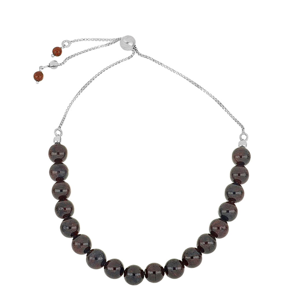 Pulsera de Plata con Granate Barton