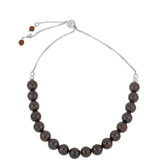 Pulsera de Plata con Granate Barton