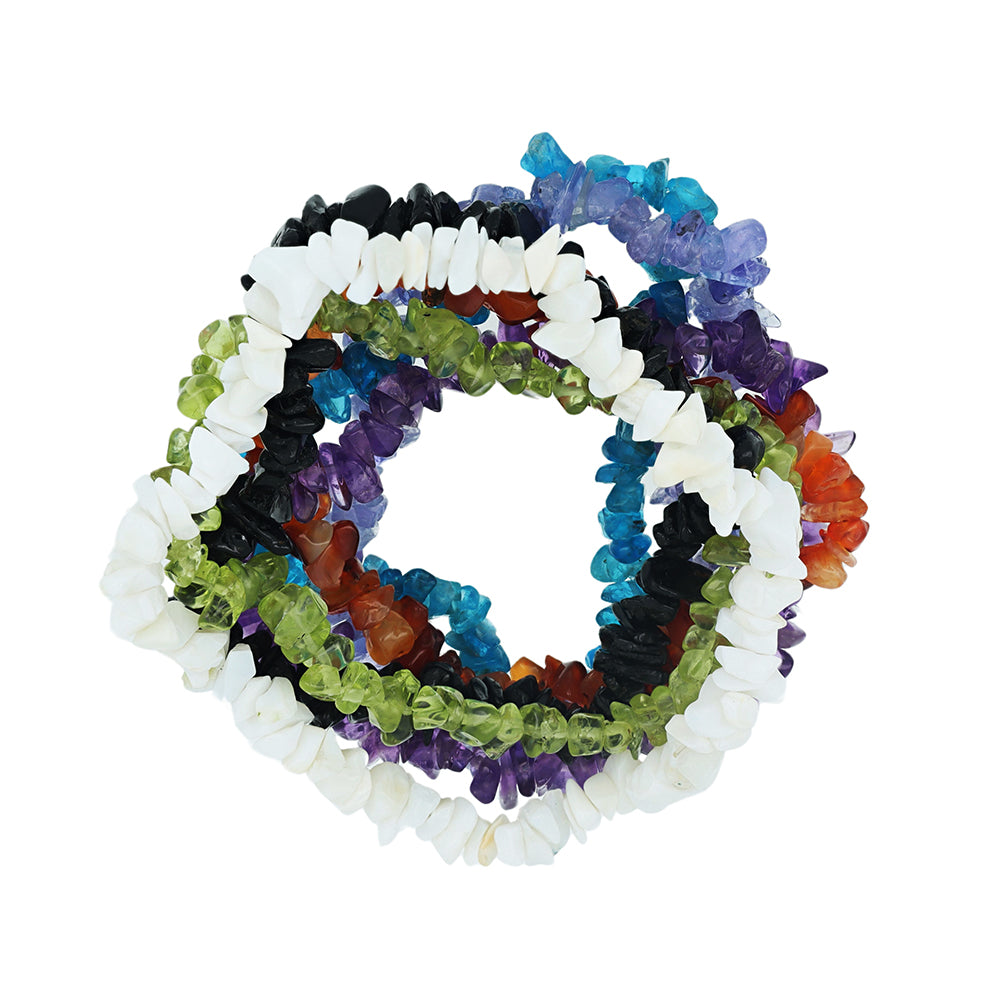 Conjunto Pepita con Tanzanita y Amatista de Marruecos ( Pulsera )