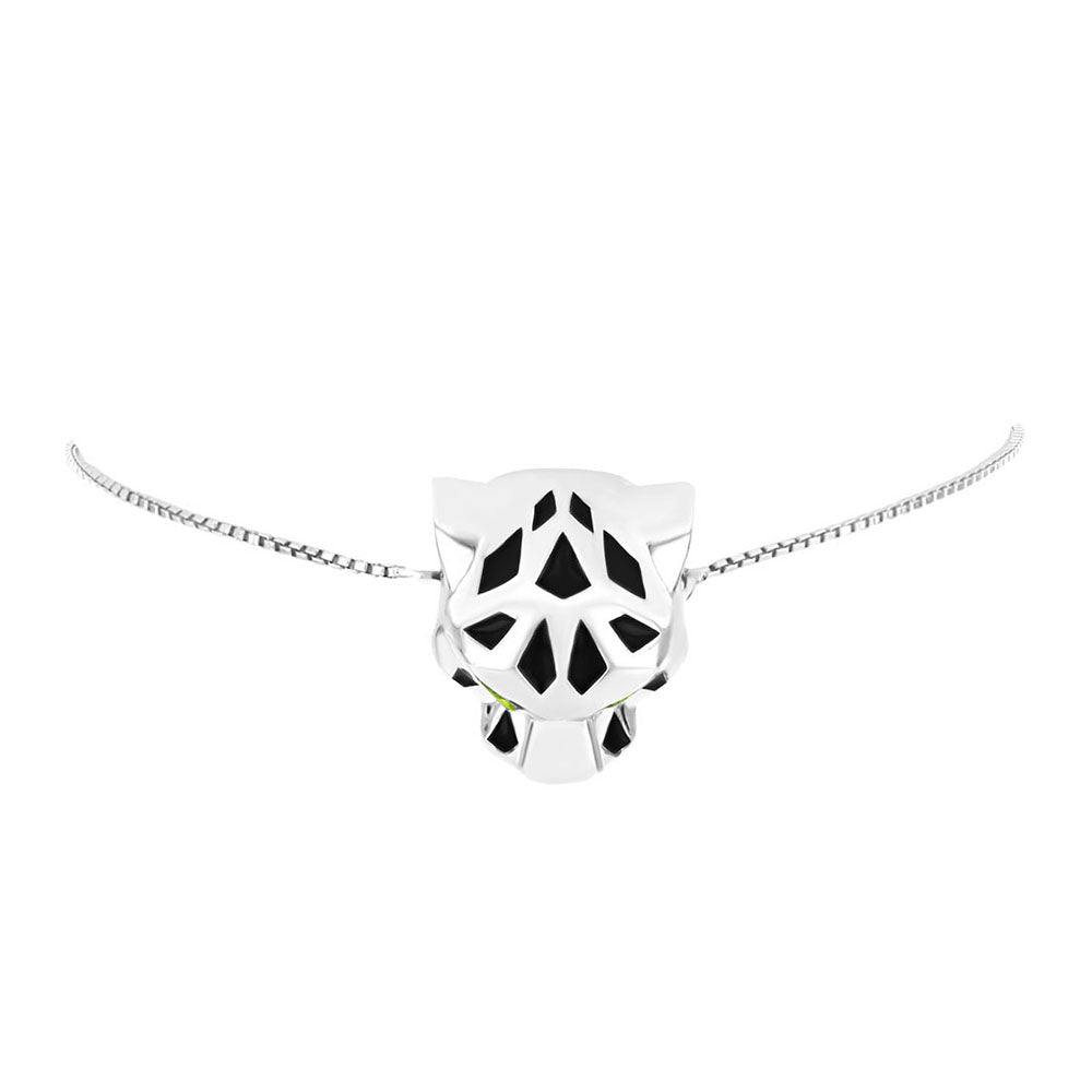 Pulsera de Plata con Peridoto de Changbai