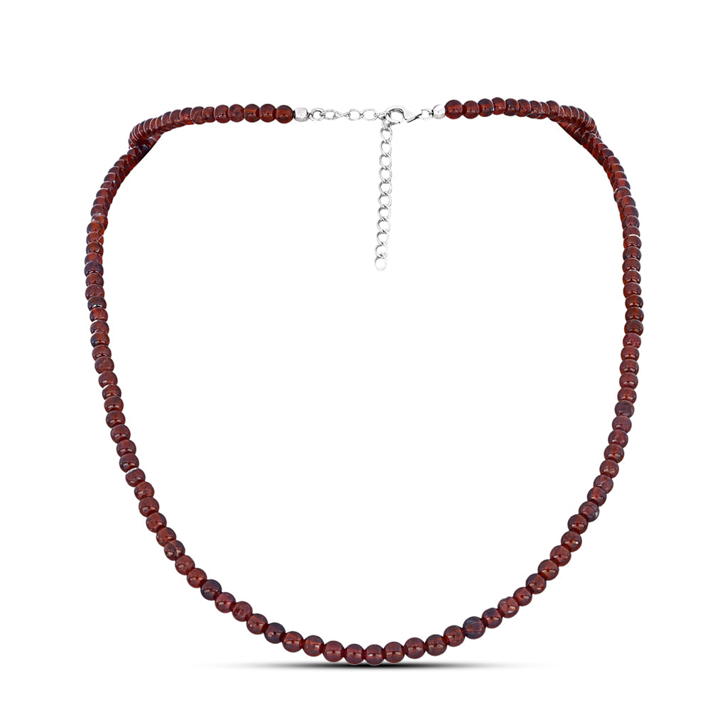 Collar de Plata con Granate Barton