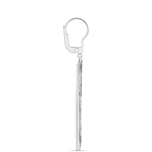 Pendientes de Plata con Marcasita de Austria