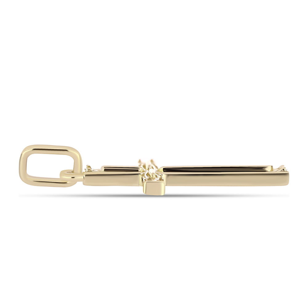 Cruz Colgante de Oro 14K