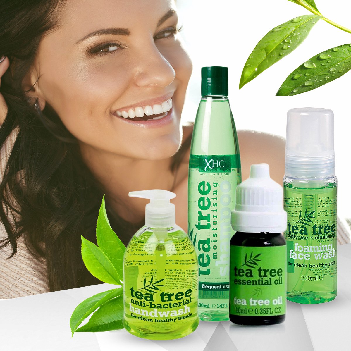 Jabón Líquido con Aceite de Árbol de Té 500 ml