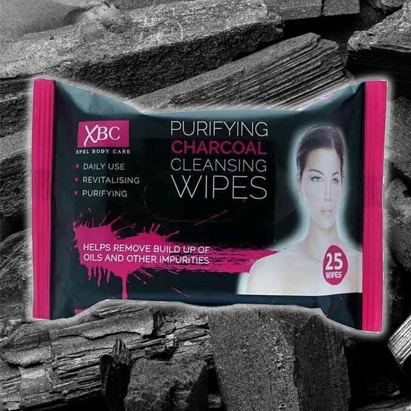 Toallita Limpiadora Facial con Carbón Activado - 30 uds