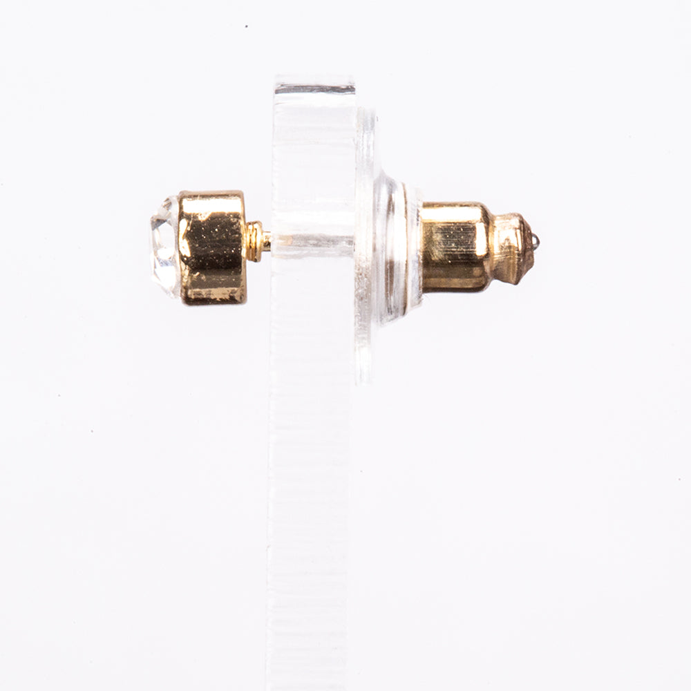 Conjunto de Aleación Bañado en Oro con Cristal Emporia® Rojo y Cristal Emporia® Blanco ( Pendientes )