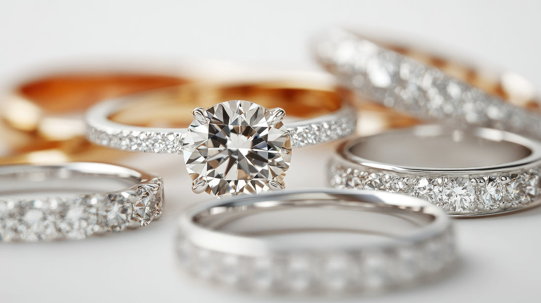 Brillo perfecto para una boda: ¿Por qué el diamante blanco es un símbolo de elegancia eterna?