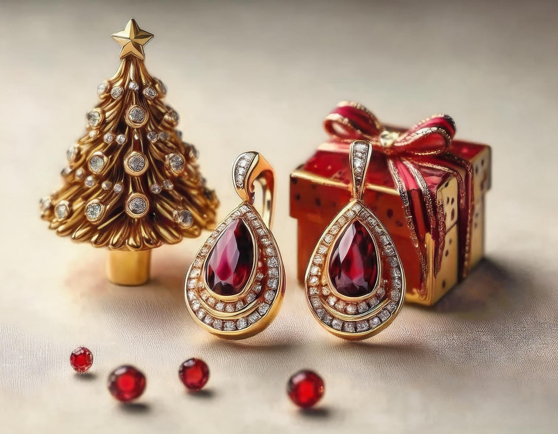 Estilo y elegancia invernal: Pendientes dorados de mujer que brillan en los meses fríos