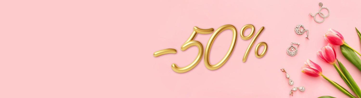 Descuento del 50% por el día de la mujer 💐