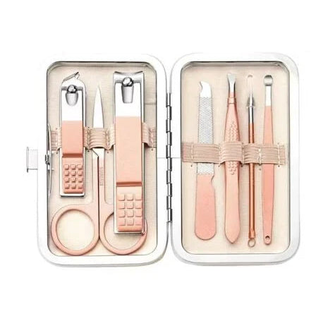 Set de manicura Velform Epilwiz de 7 piezas en un elegante estuche. 1 