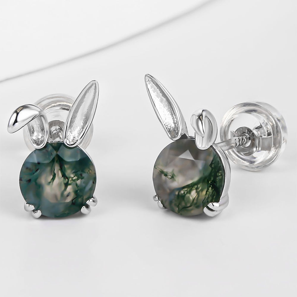 Pendientes de Aleación Bañado en Oro con Cristal Emporia® Negro 1 