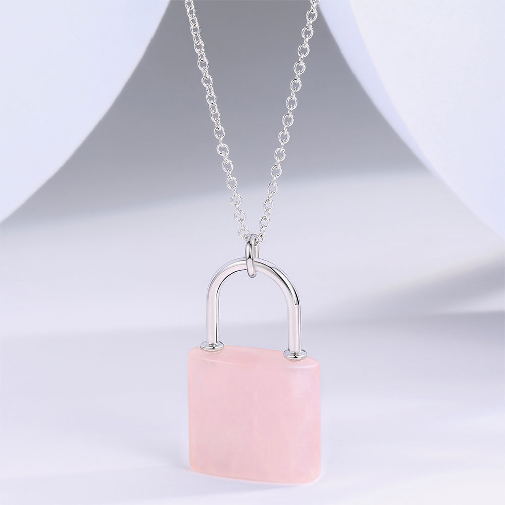 Collar de Aleación Bañado en Oro con Cristal Emporia® Rosa 1 