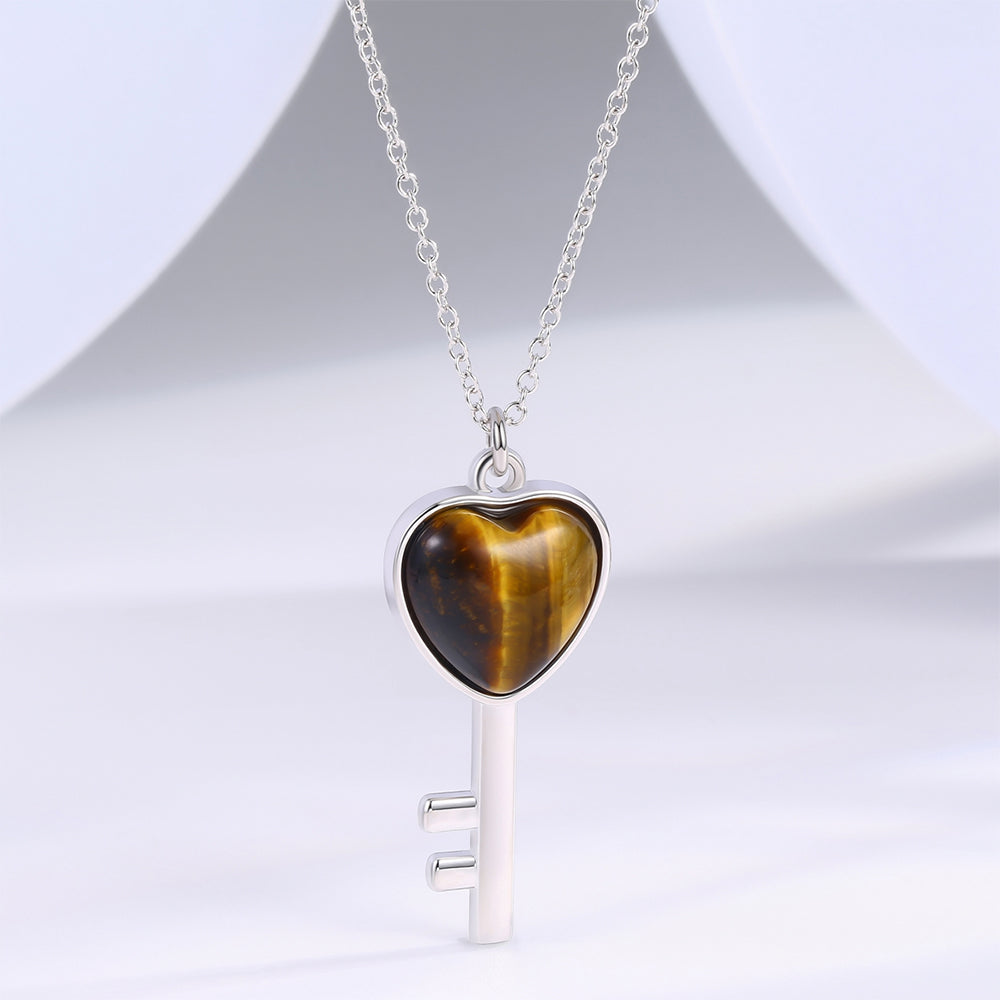 Collar de Aleación Bañado en Oro con Cristal Emporia® Marrón 1 