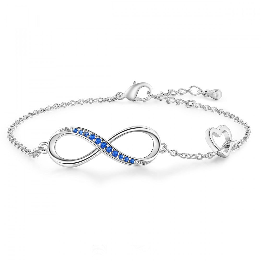 Pulsera de Aleación Bañado en Oro con Cristal Emporia® Blanco 1 
