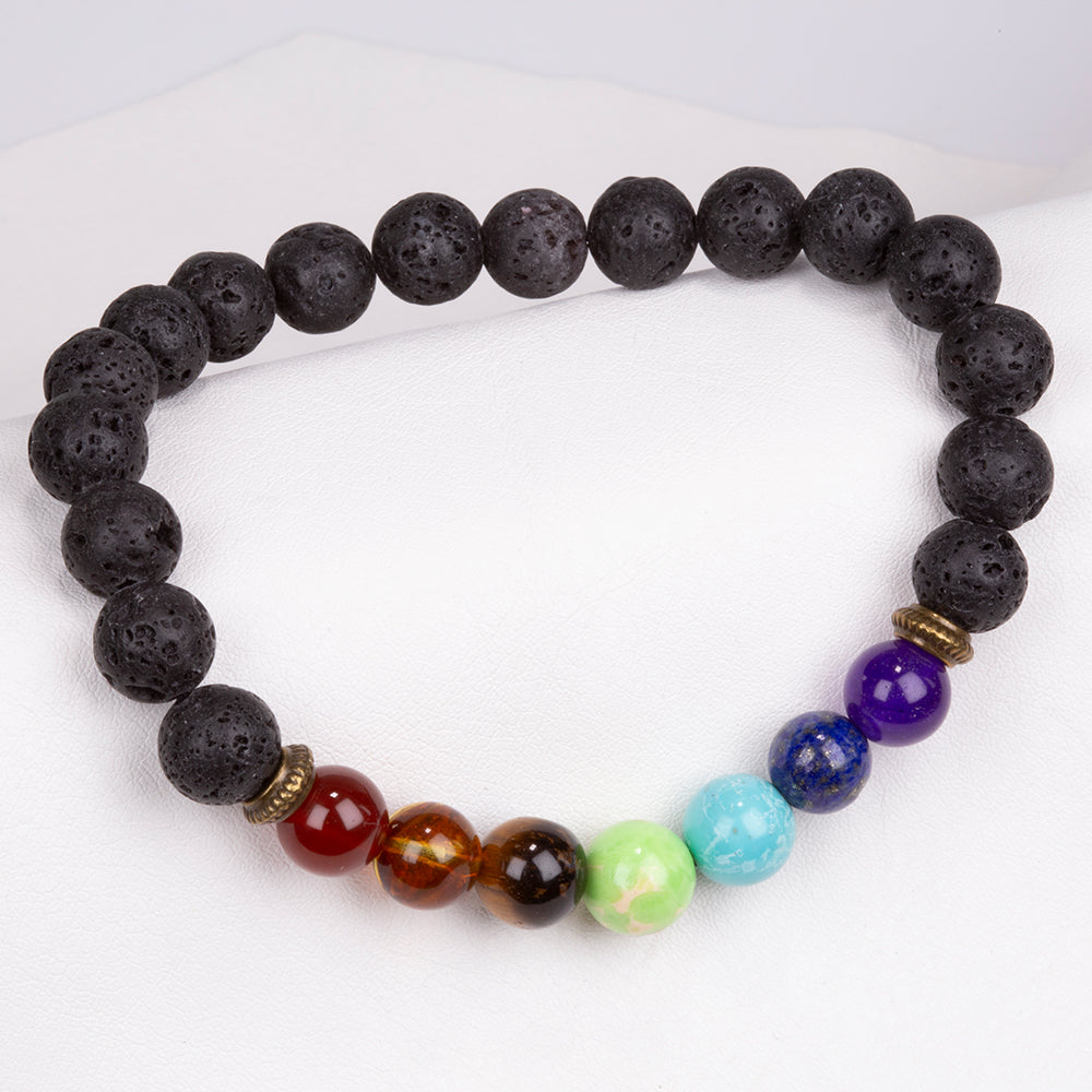 Pulsera Pepita con Ágata Roja y Ojo de Tigre 4 