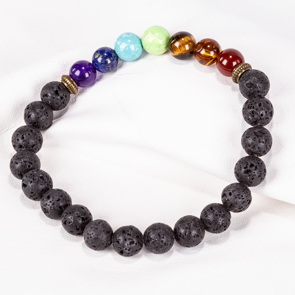 Pulsera Pepita con Ágata Roja y Ojo de Tigre 5 