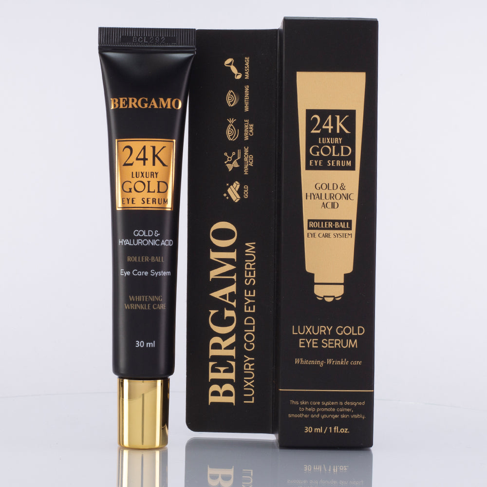 Sérum de parael contorno de ojos Bergamo 24K luxury gold 4 