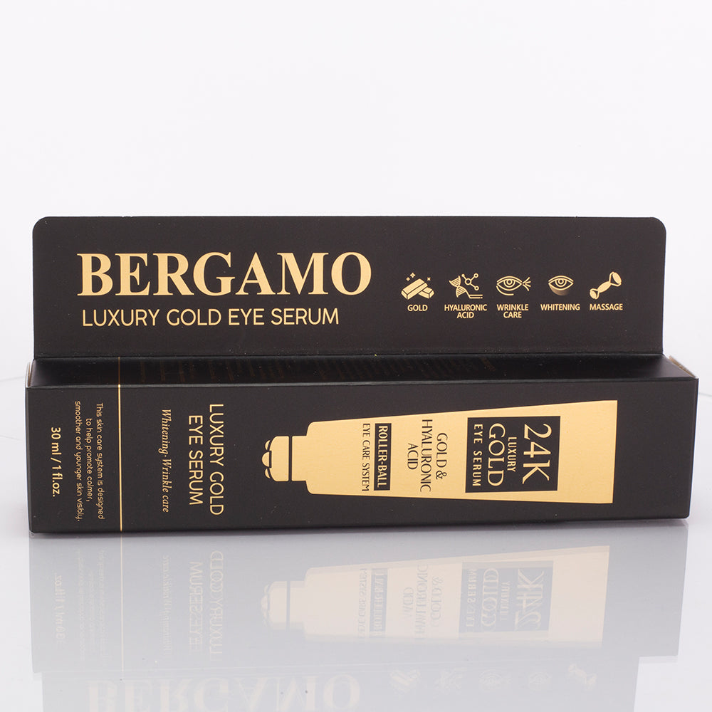 Sérum de parael contorno de ojos Bergamo 24K luxury gold 7 