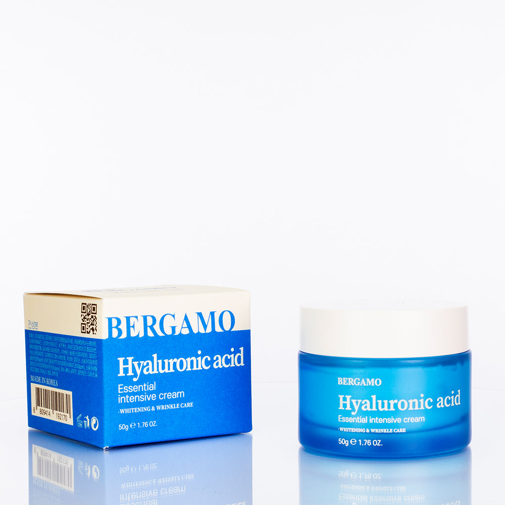 Crema esencial intensiva Bergamo con ácido hialurónico 7 