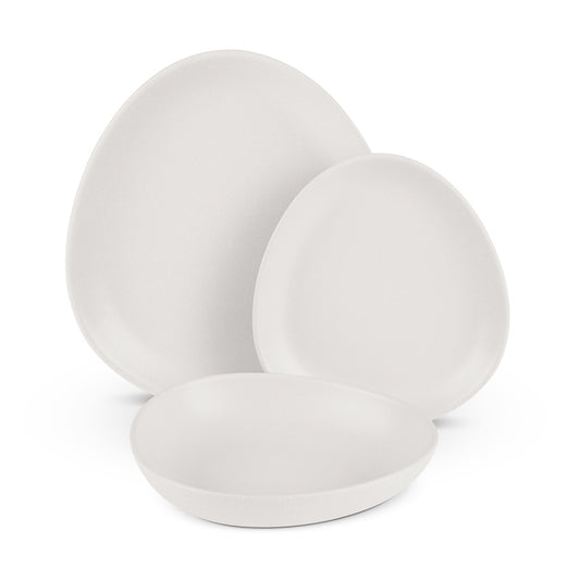 Berlinger Haus Vajilla de 18 platos, coler crema mate