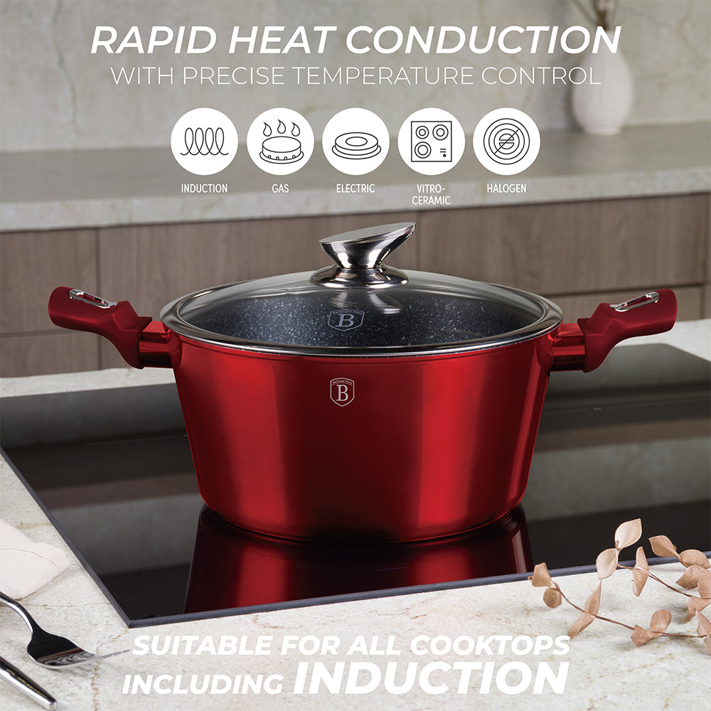 Batería de cocina de 11 pieza Berlinger Haus 10 