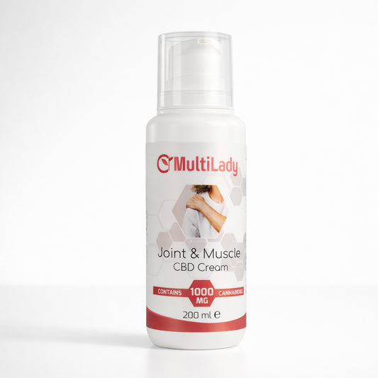 Crema para articulaciones y músculos MultiLady CBD 1000 mg – 200 ml