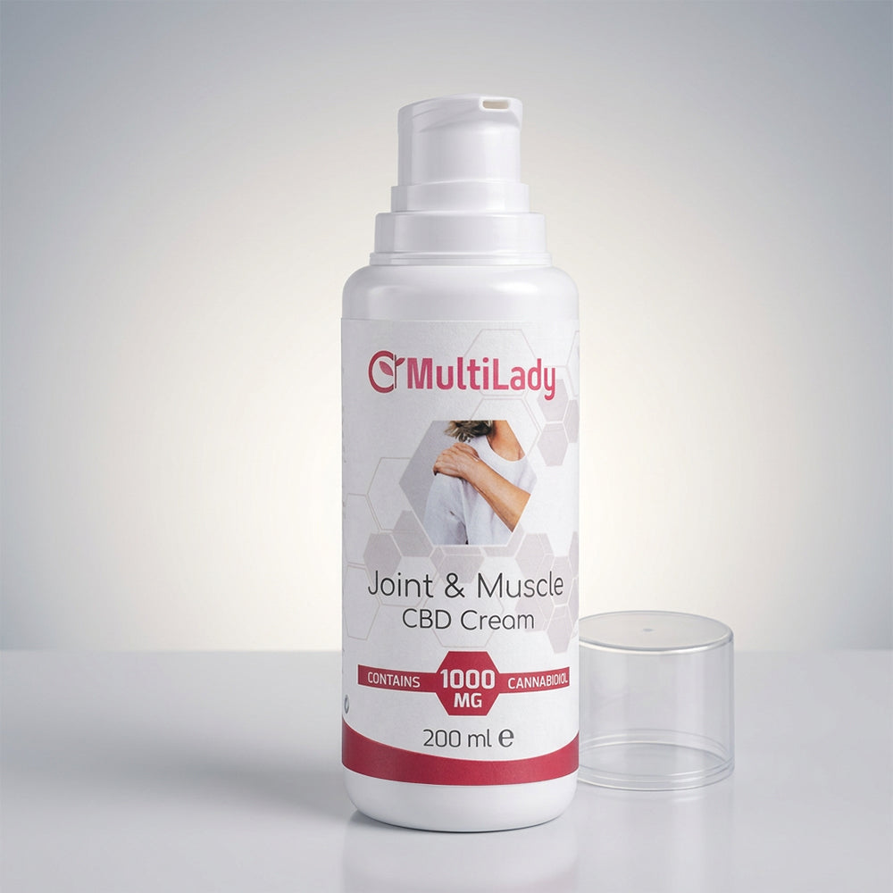 Crema para articulaciones y músculos MultiLady CBD 1000 mg – 200 ml 4 