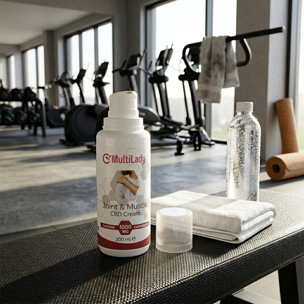 Crema para articulaciones y músculos MultiLady CBD 1000 mg – 200 ml 7 
