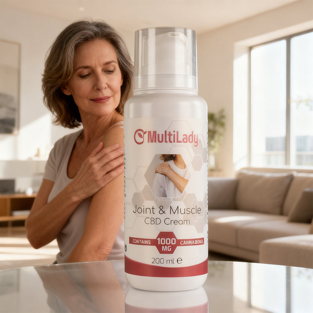 Crema para articulaciones y músculos MultiLady CBD 1000 mg – 200 ml