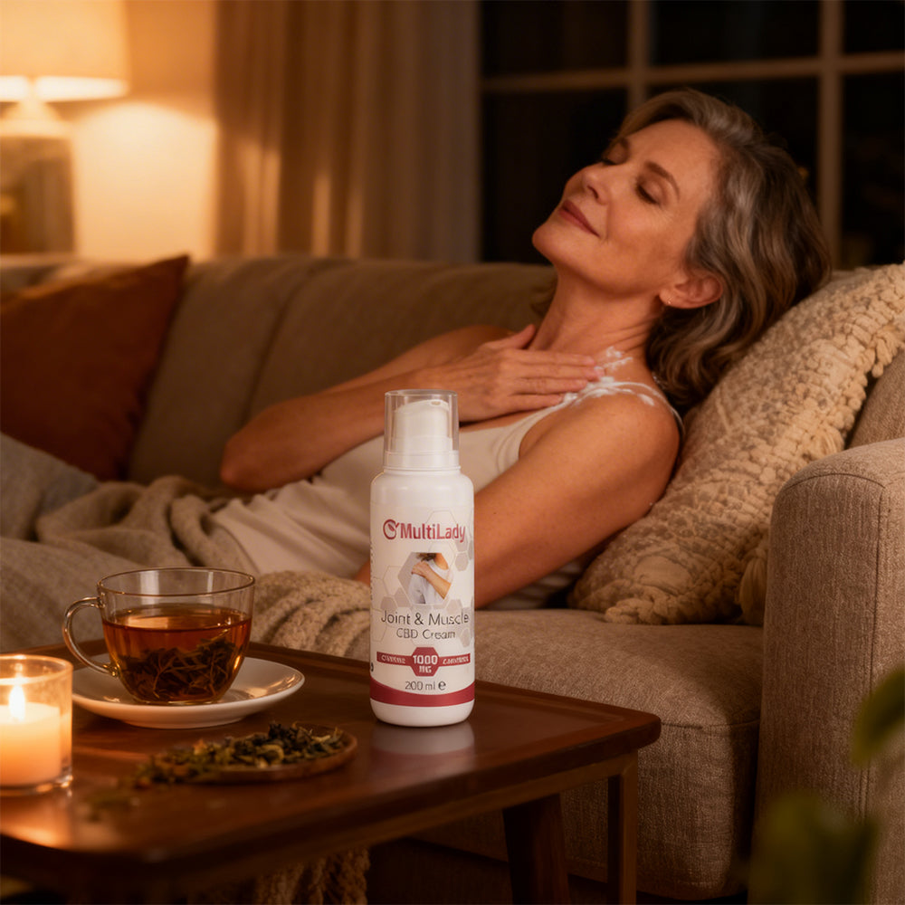 Crema para articulaciones y músculos MultiLady CBD 1000 mg – 200 ml 18 