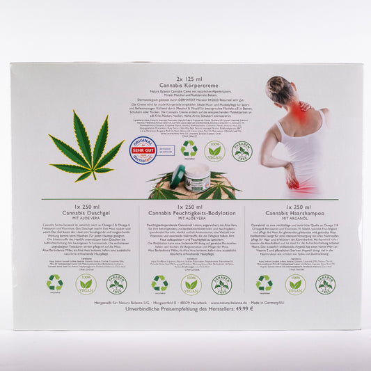 Set Cosmético Natura Balance Cannabis – 5 piezas