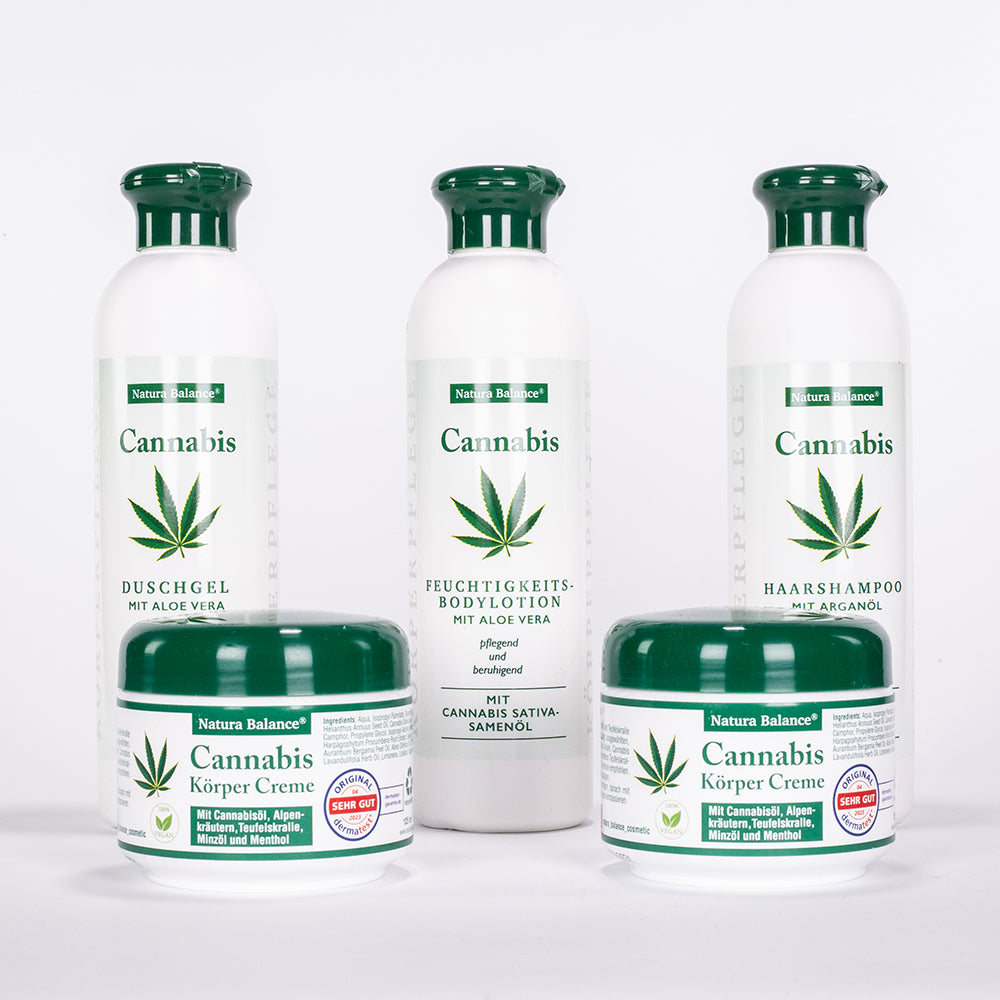 Set Cosmético Natura Balance Cannabis – 5 piezas