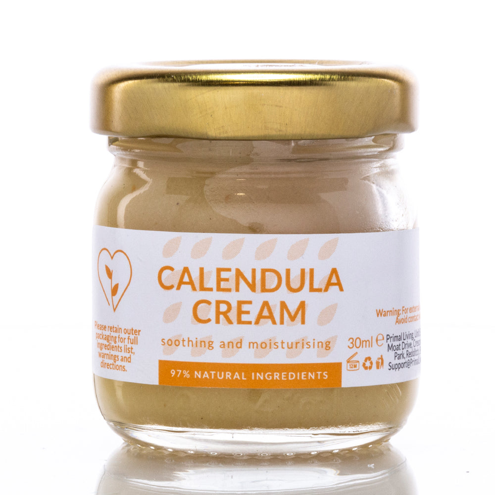 Crema calmante de caléndula