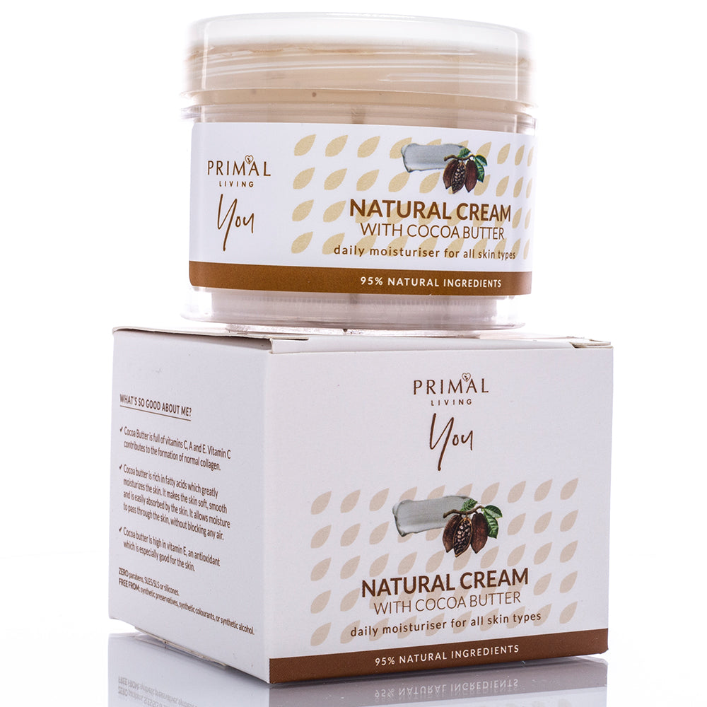 CREMA FACIAL NATURAL CON MANTECA DE COCO 100GRMS 5 