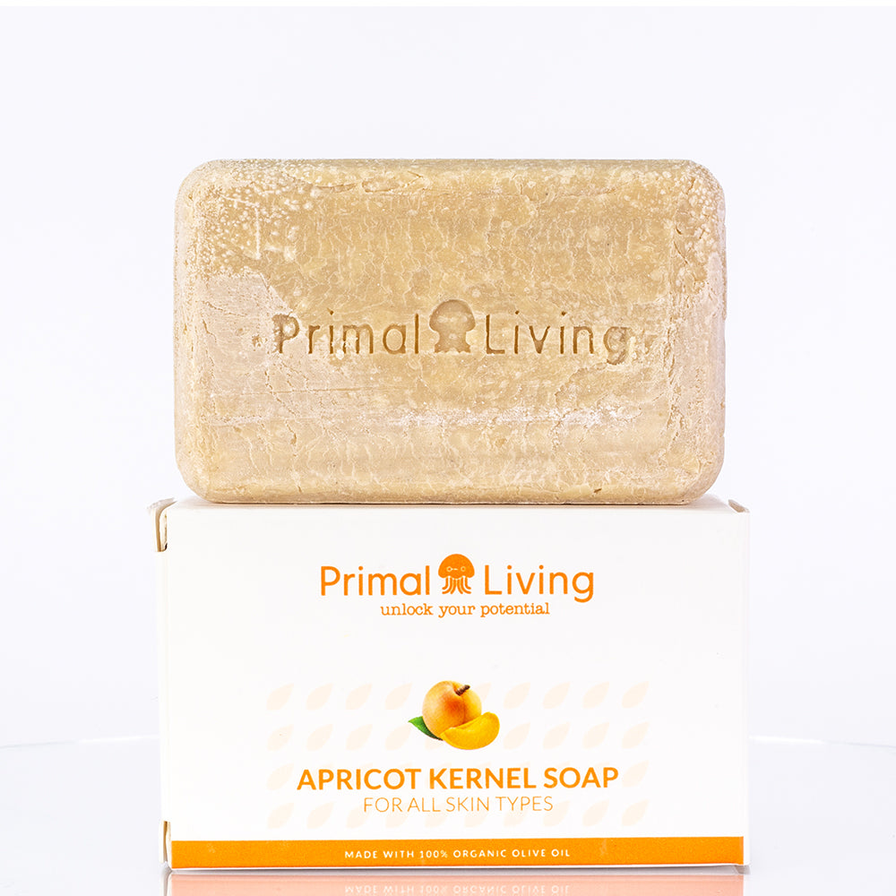 Jabón Primal Living con hueso de albaricoque