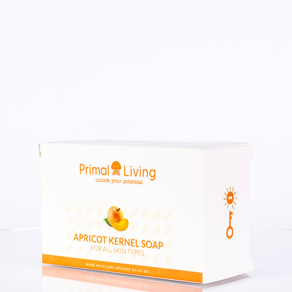 Jabón Primal Living con hueso de albaricoque