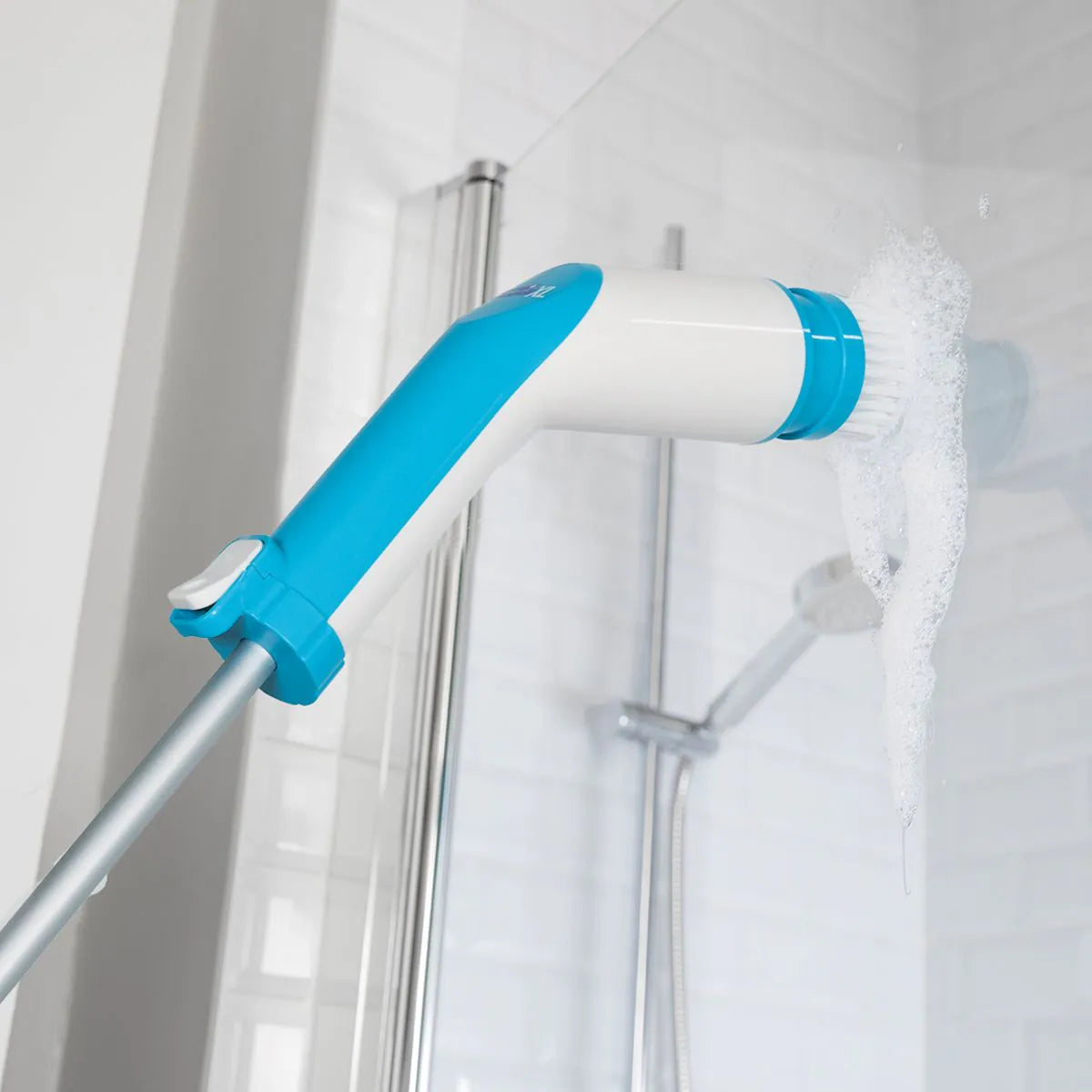 Cepillo de limpieza eléctrico Scrub Buddi XL con 3 cabezales intercambiables