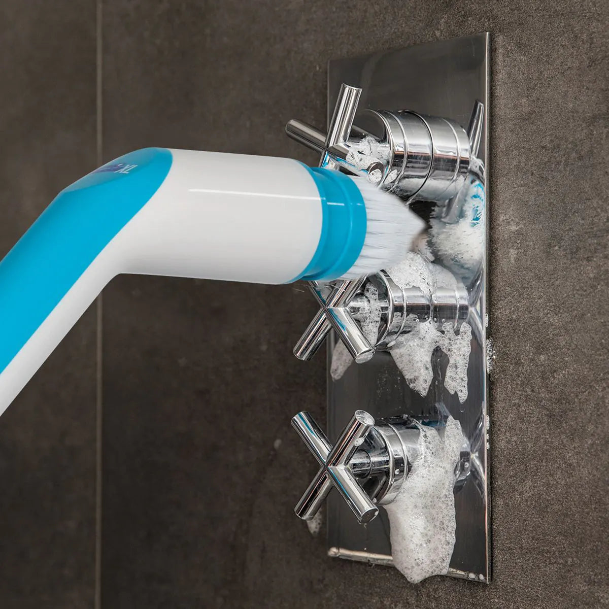 Cepillo de limpieza eléctrico Scrub Buddi XL con 3 cabezales intercambiables 7 