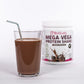 Batido de proteínas ML Mega Vega, sabor doble chocolate