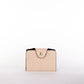 Colección Primavera 2026 de Emporia - "Toffee Lux", juego de 4 bolsos; piel sintética, marrón crema.
